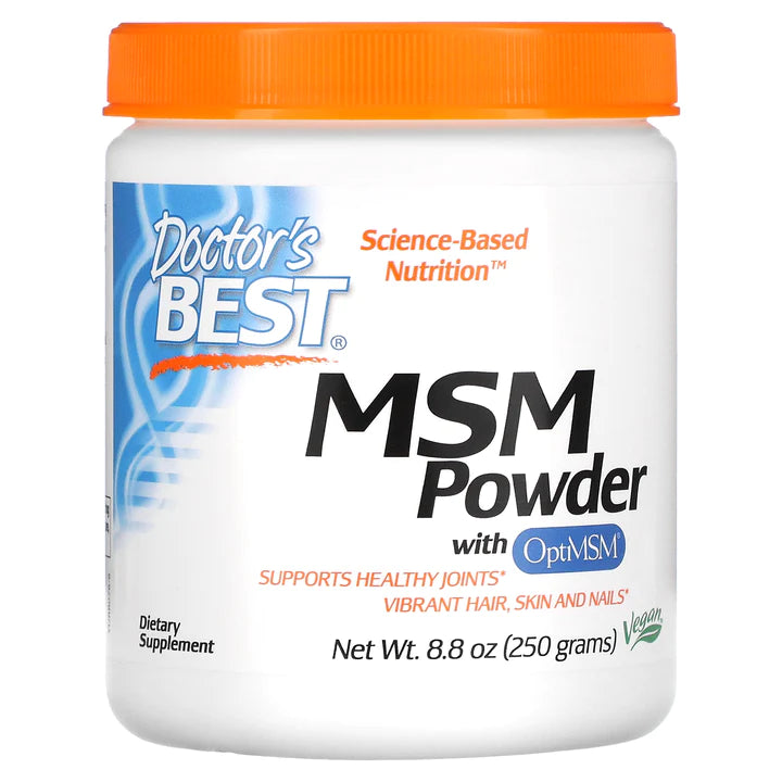 Doctor's Best MSM Powder with OptiMSM 8.8 oz (250 g)