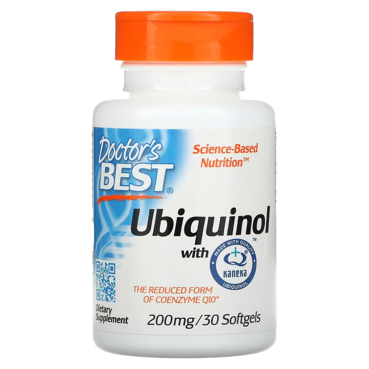 Doctor's Best Ubiquinol with Kaneka 200 mg per serving