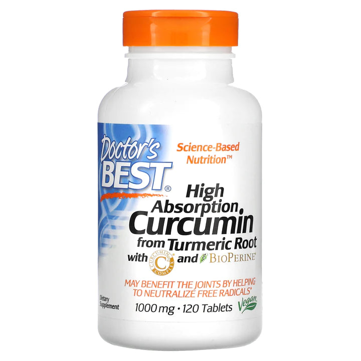 Doctor's Best High Absorption Curcumin, 1,000 mg per serving