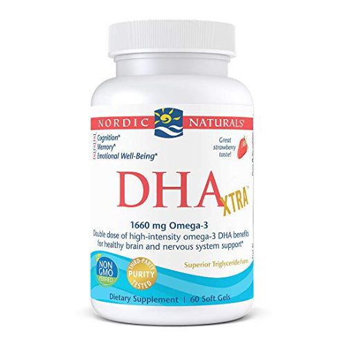 Nordic Naturals DHA Xtra | 1660 mg Omega-3 per serving