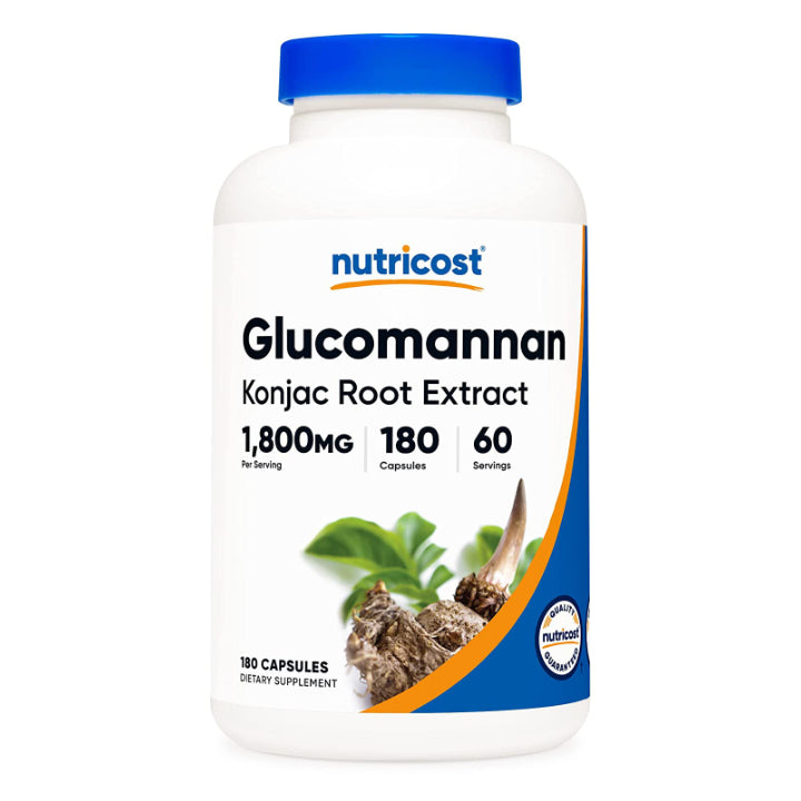 Nutricost Glucomannan Capsules 1800mg