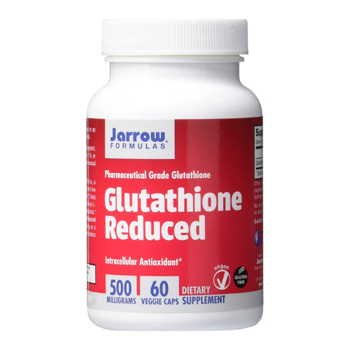 Jarrow Formulas Glutathione Reduced 500mg per serving | 60 Caps