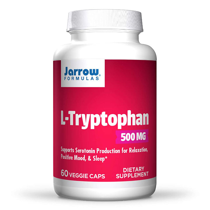 Jarrow Formulas L-Tryptophan 500 mg | 60 Veggie Caps