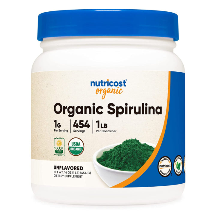 Nutricost Organic Spirulina Powder