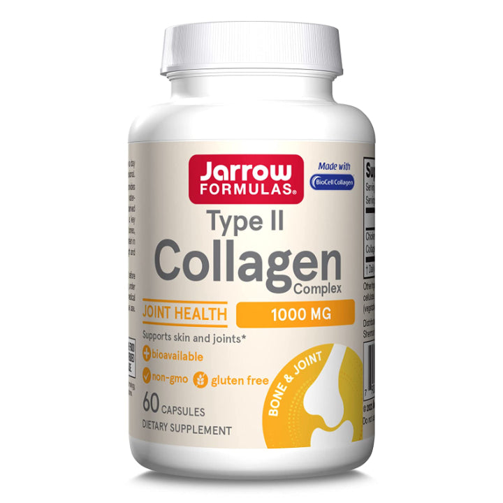 Jarrow Formulas Type II Collagen Complex 1000mg per serving | 60 Capsules