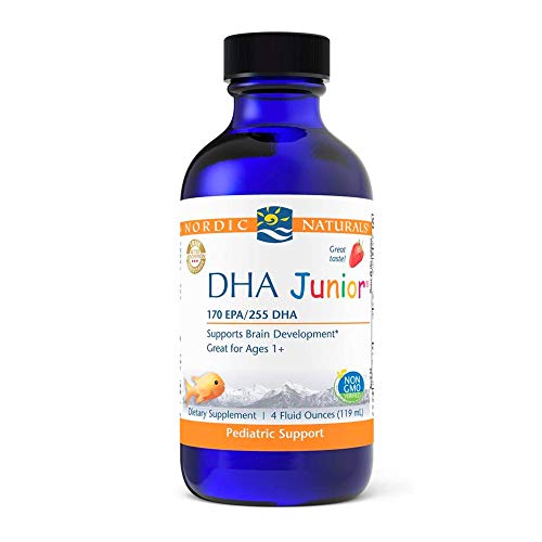 Nordic Naturals DHA Junior  EPA 170 & DHA 255 per serving | Ages 1+ yrs