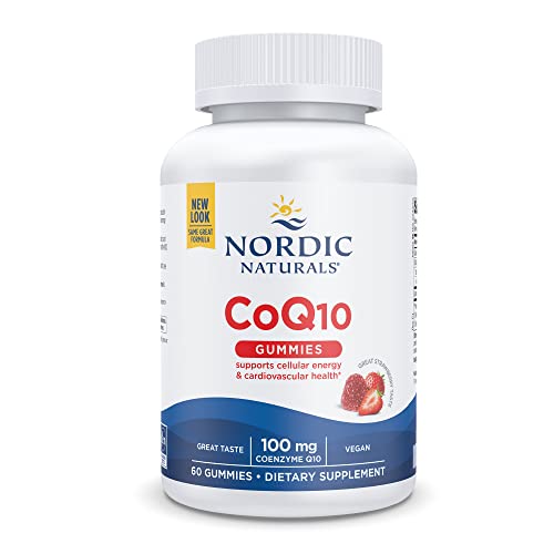 Nordic Naturals CoQ10 Gummies | 100 Mg Ubiquinol Coenzyme Q10 For Cardiovascular Health