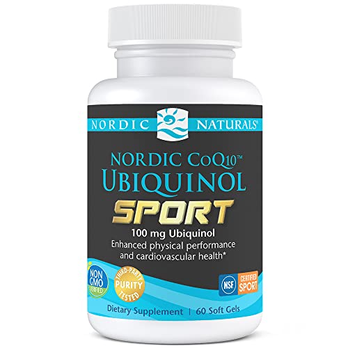 Nordic Naturals Nordic CoQ10 Ubiquinol Sport | 100mg Ubiquinol