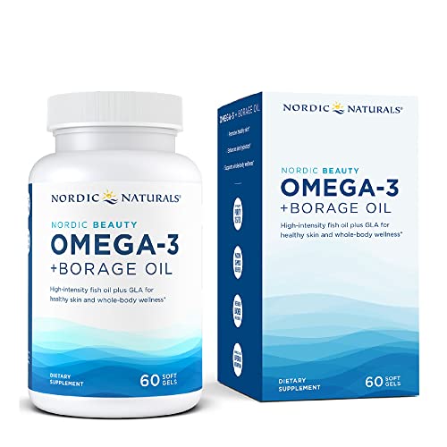 Nordic Naturals Nordic Beauty Omega-3 + Borage Oil | For Skin Health and Whole Body Wellness