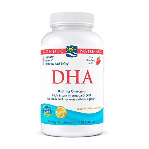 Nordic Naturals DHA | 830 mg Omega-3 per serving