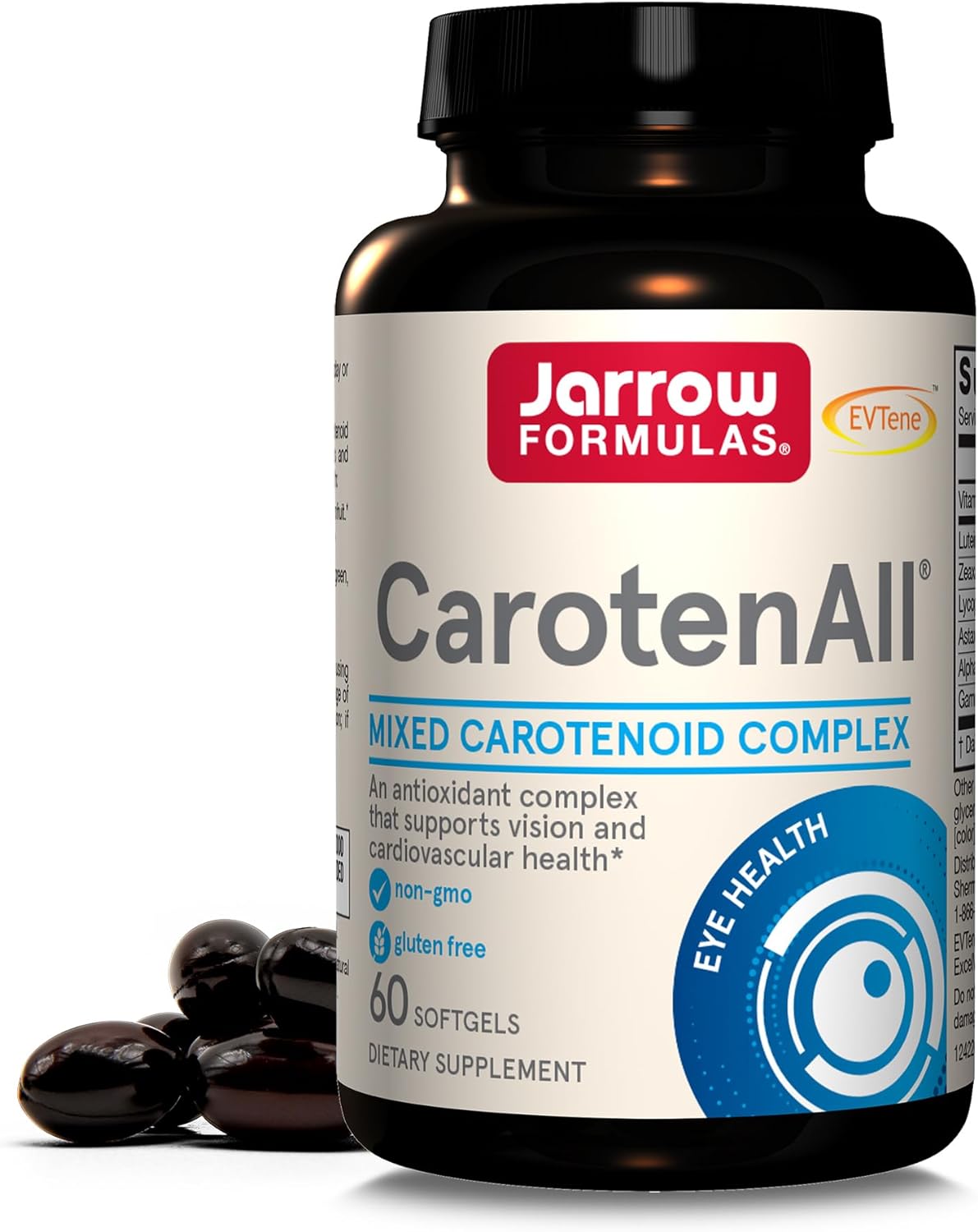 Jarrow Formulas, CarotenALL, Mixed Carotenoids Complex Support Cardiovascular & Vision Health