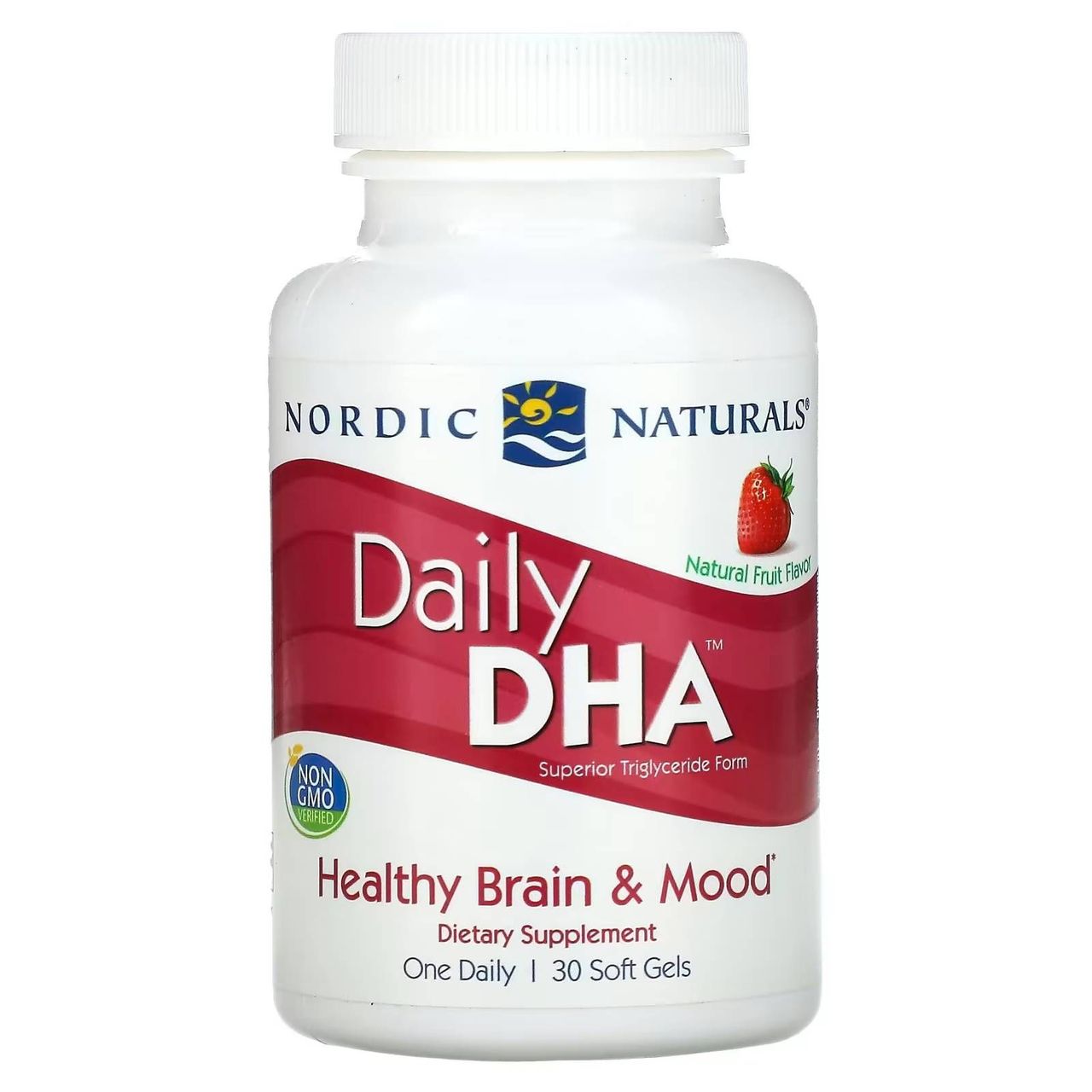 Nordic Naturals Daily DHA Natural | 830Mg Omega 3 Fish Oil EPA & DHA Supplement